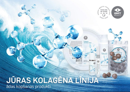 GMT BEAUTY Marine Collagen līnijas katalogs