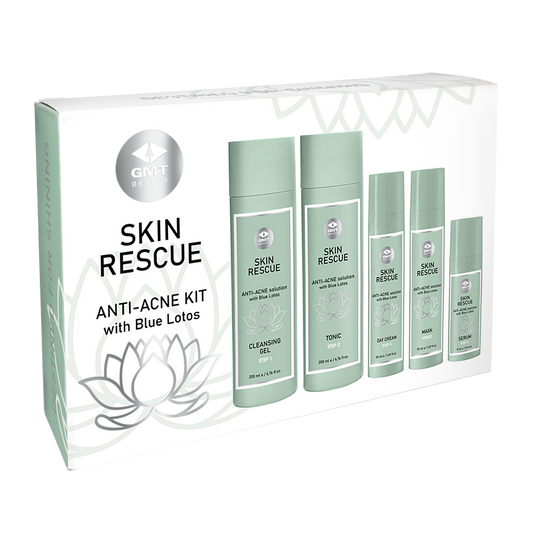 SKIN RESCUE. ANTI-ACNE solution with Blue Lotos KIT